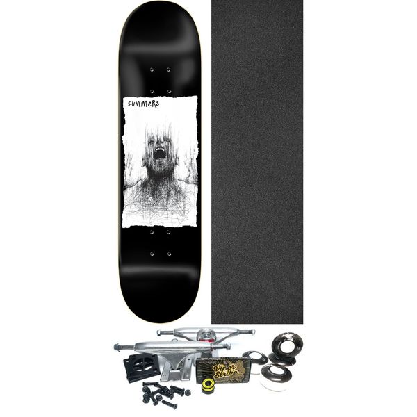 Zero Skateboards Gabriel Summers Ballpoint Skateboard Deck - 8.37" x 32.1" - Complete Skateboard Bundle
